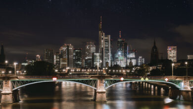 Frankfurt bei Nacht